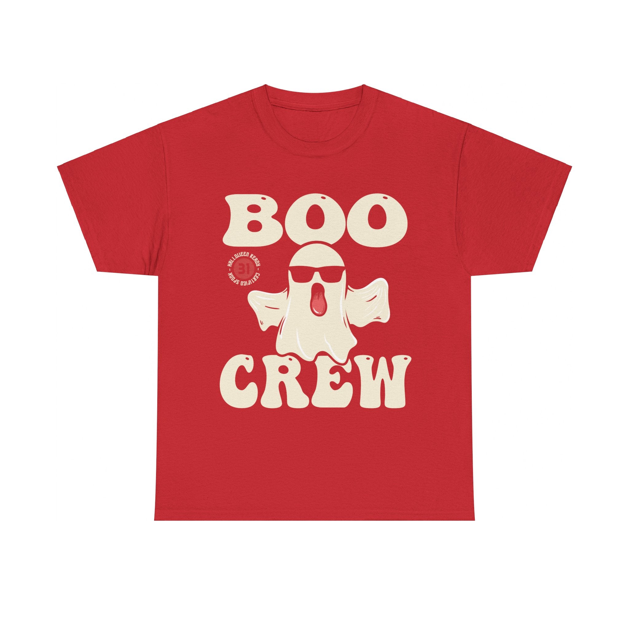 BOO CREW T-shirt - Spooky Halloween Tee - Ghostly Friends Shirt