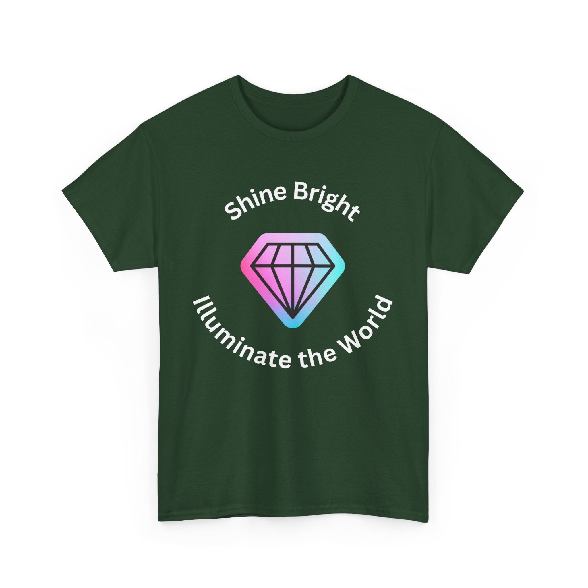 Persistence, Shine Bright, Illuminate the World, Motivational Shirt, Inspirational Tee, Empowering Apparel