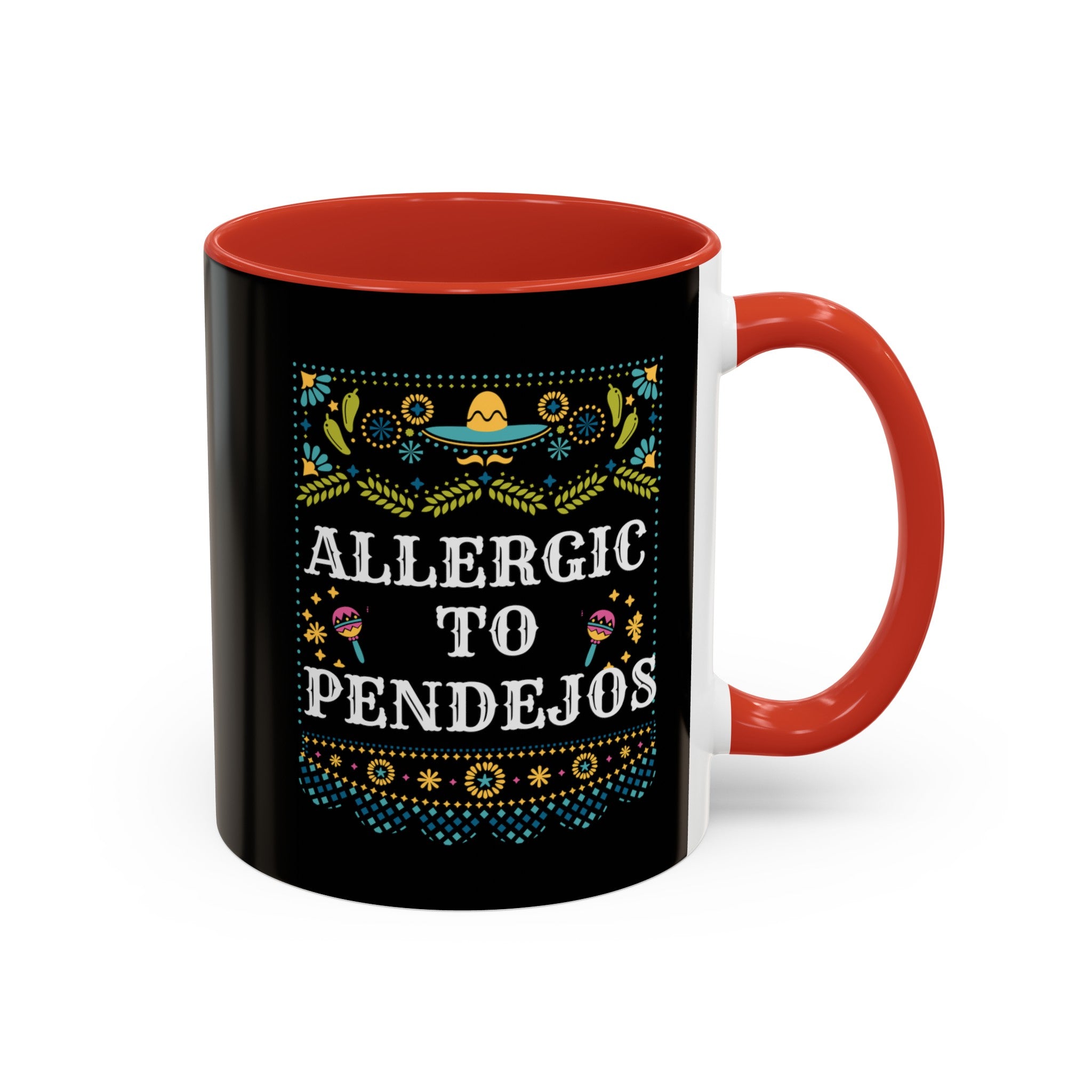 Sassy Allergic to Pendejos Coffee Mug for a Bold Statement, 11oz