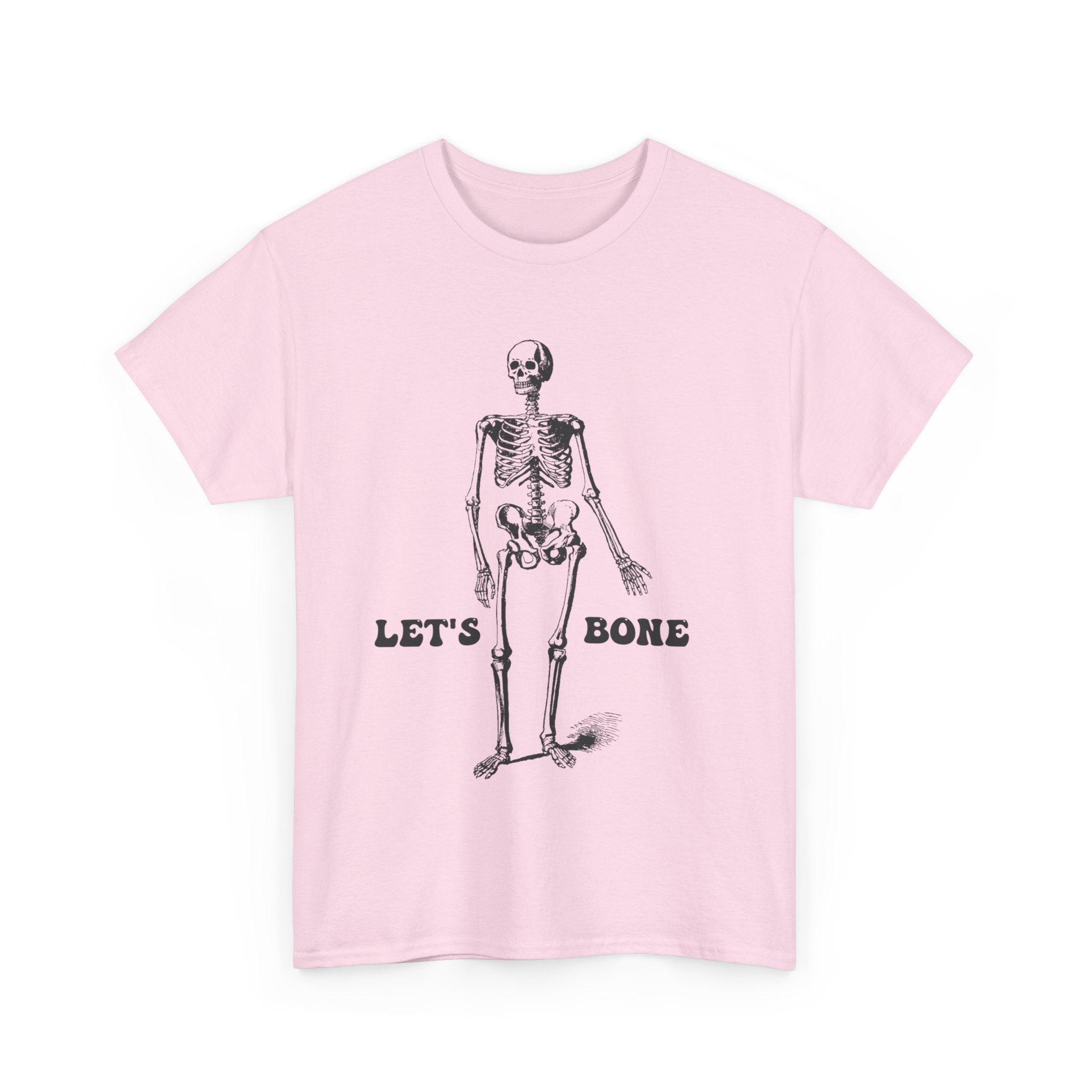 Let's Bone Halloween Skeleton T-Shirt - Funny Halloween Tee