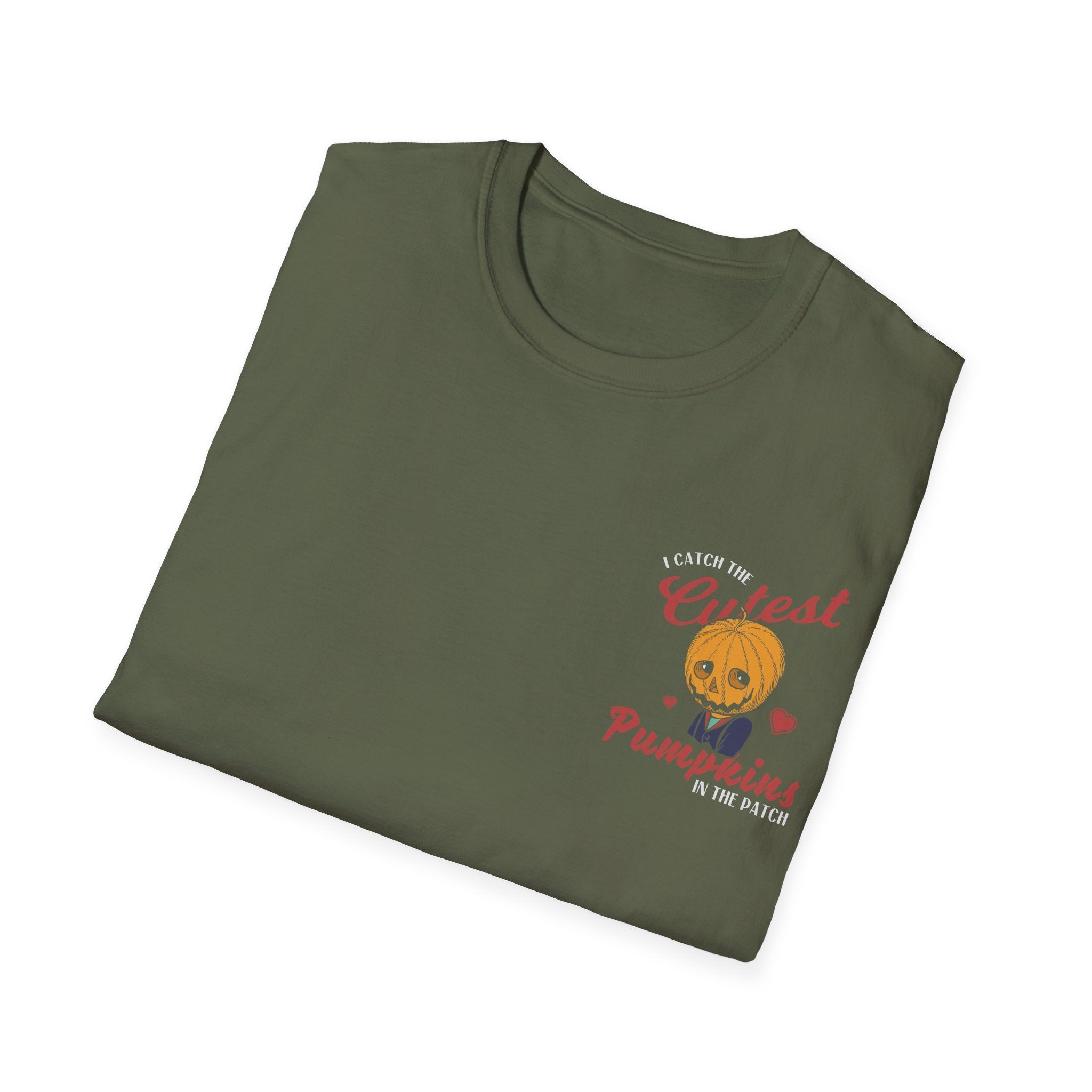 Catch the Cutest Pumpkins T-Shirt - Adorable Pumpkin Patch Tee - Fall Harvest Shirt