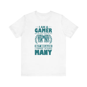 I'm A Gamer T-shirt, Gaming Tshirt, Game Lover Shirt, Game Day Unisex Shirt, Gameboy Crewneck Shirt, Short Sleeve Tee, Gift for Him