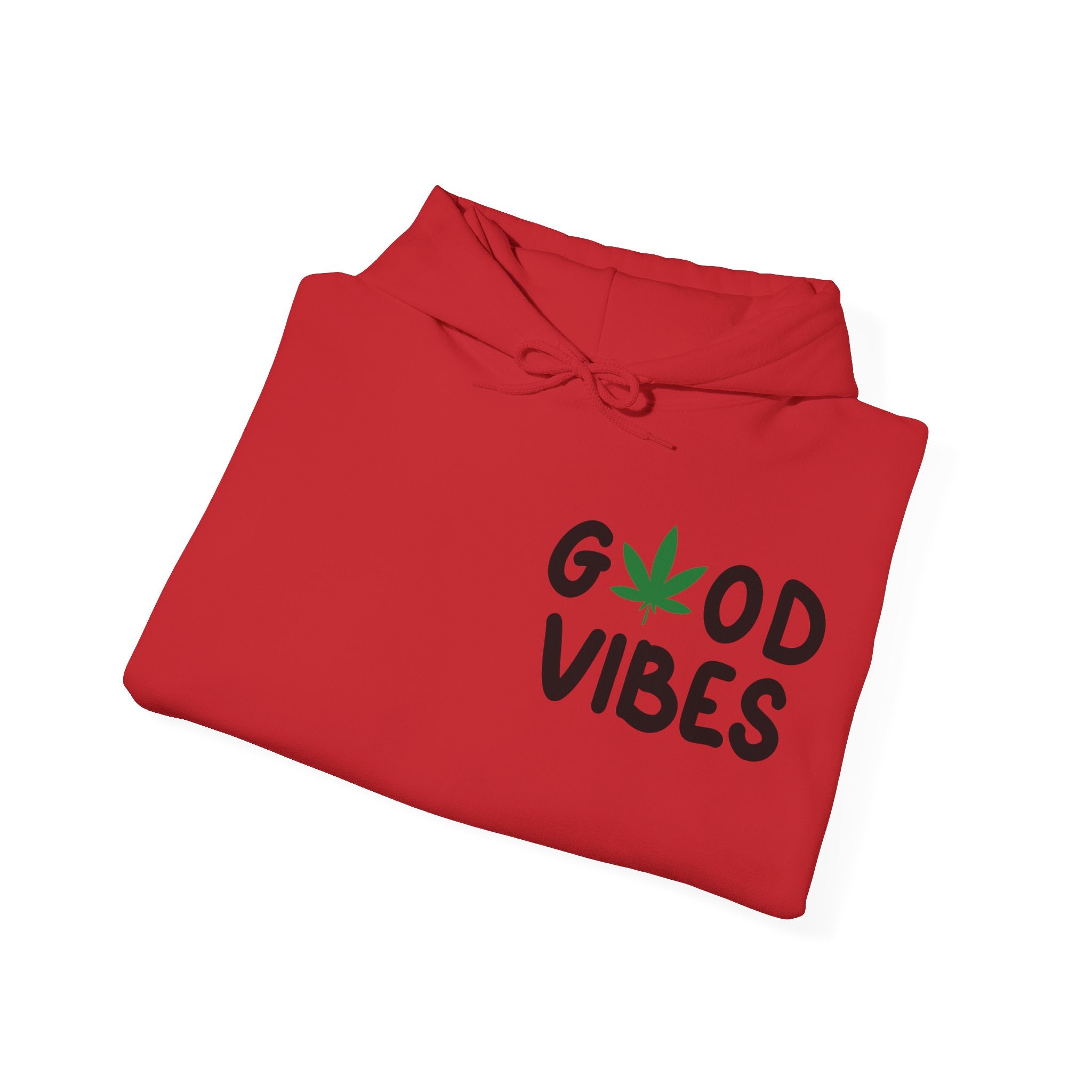 Good Vibes Hoodie - Elevate Your Style with a Cannabis Twist