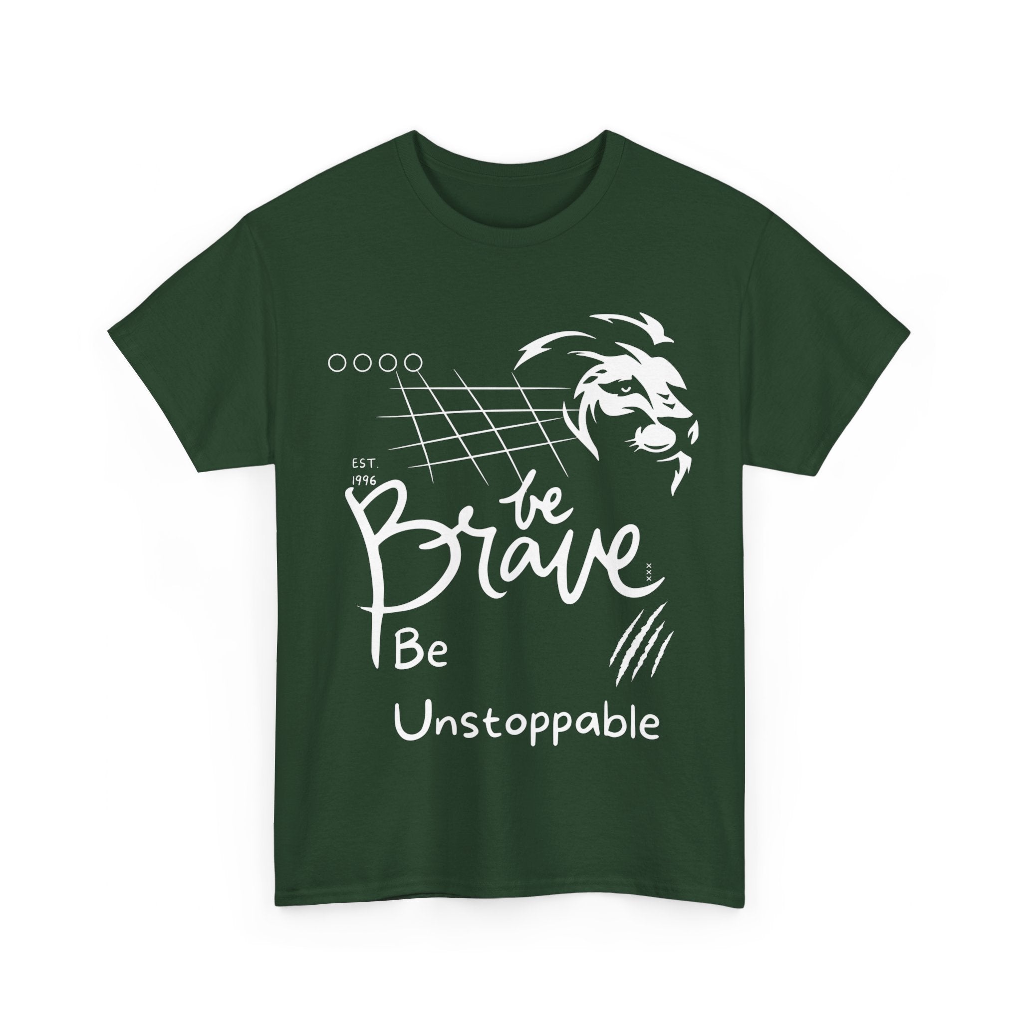 Be Brave, Be Unstoppable, Motivational Shirt, Inspirational Tee, Empowering Apparel.